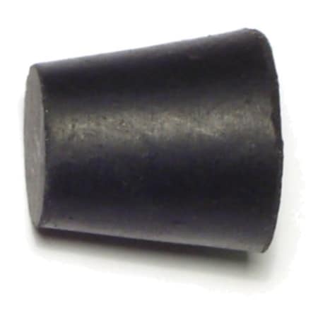 Midwest Fastener 11/16" x 15/16" x 1" #3 Black Rubber Stoppers 3PK 65866